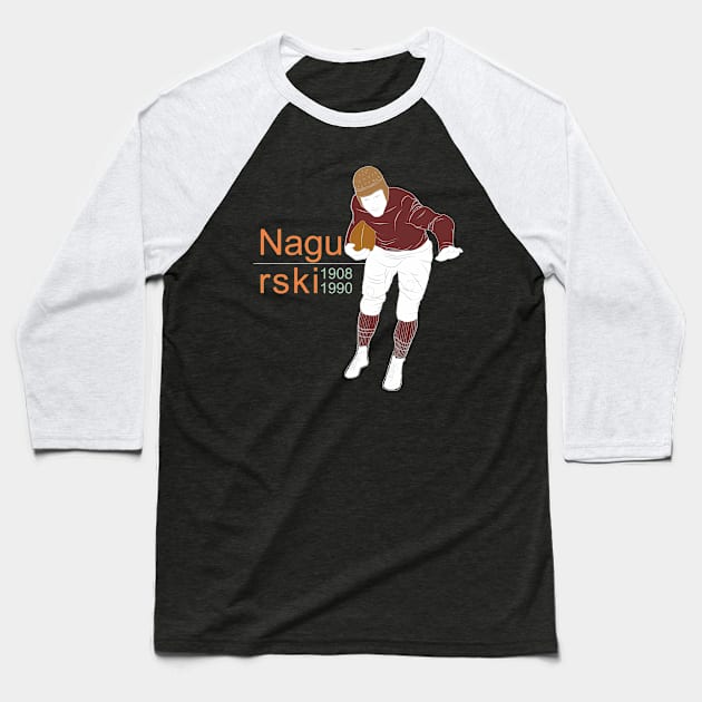 nagurski Baseball T-Shirt by Visualoctane 